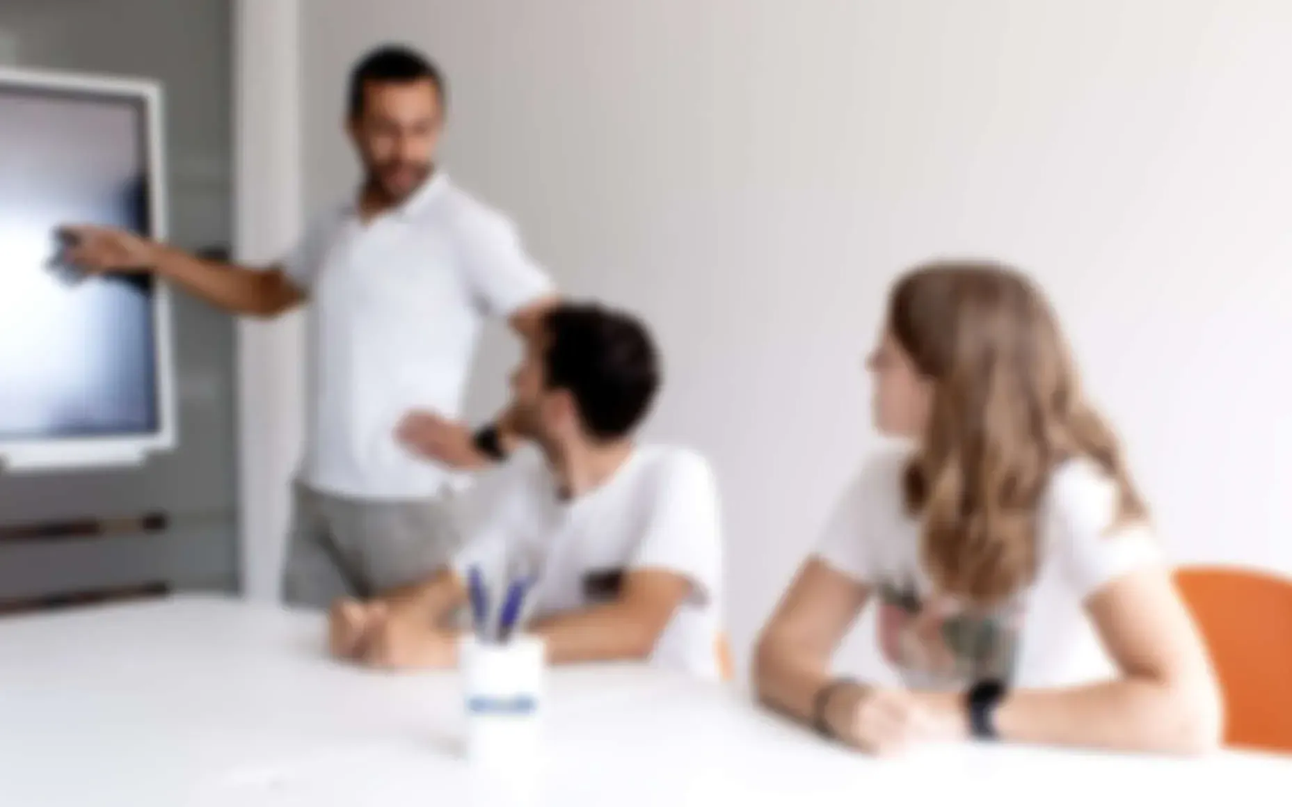 Arcoda people blurry